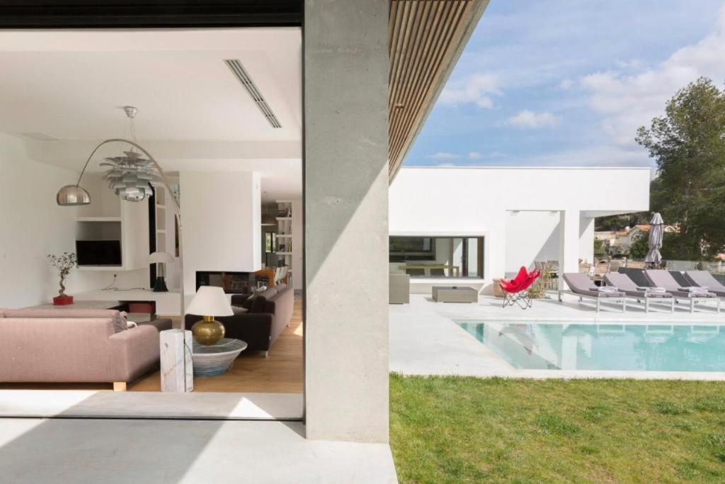 מרסיי Magnifique Villa D'Architecte & Piscine A Debordement מראה חיצוני תמונה